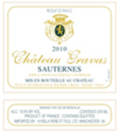 Chateau-Gravas wine